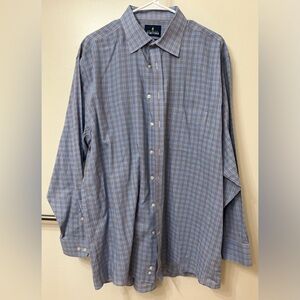 Plaid Stafford dress shirt